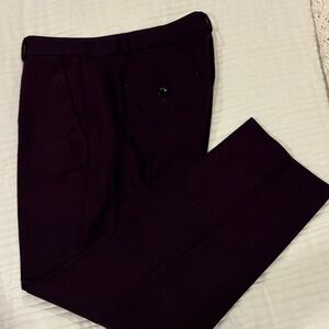 Banana Republic Avery Size 4 Purple Dress Pants